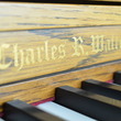 2003 Charles R Walter studio piano, oak - Upright - Studio Pianos